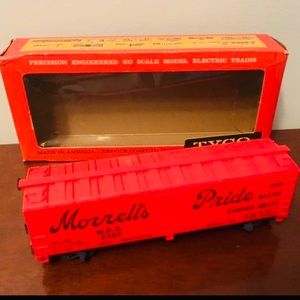 Tyco  the general 1860 refrigerator car morrell’s pride In Original Box Vintage